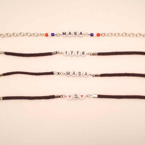 MAGA / Q / 1776 Bracelets WHOLE SET OF 4 BRACELETS - LAST ONE - Picture 6 of 9